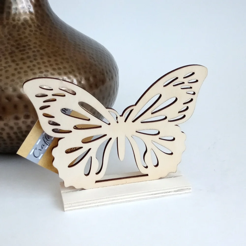 Wooden Butterfly Decor for Arts and Crafts and Painting!
